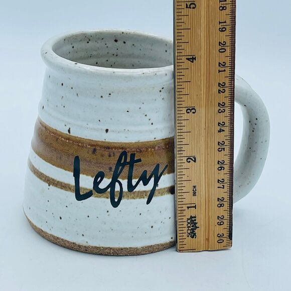 LEFTY Clay in Mind Pottery Studio Art Coffee Tea Mug - Picture 8 of 8
